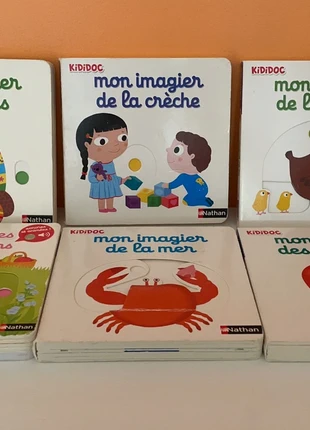 Lot de 6 livres kididoc , staat: Heel goed, € 25,00, € 26,95 inclusief Kopersbescherming