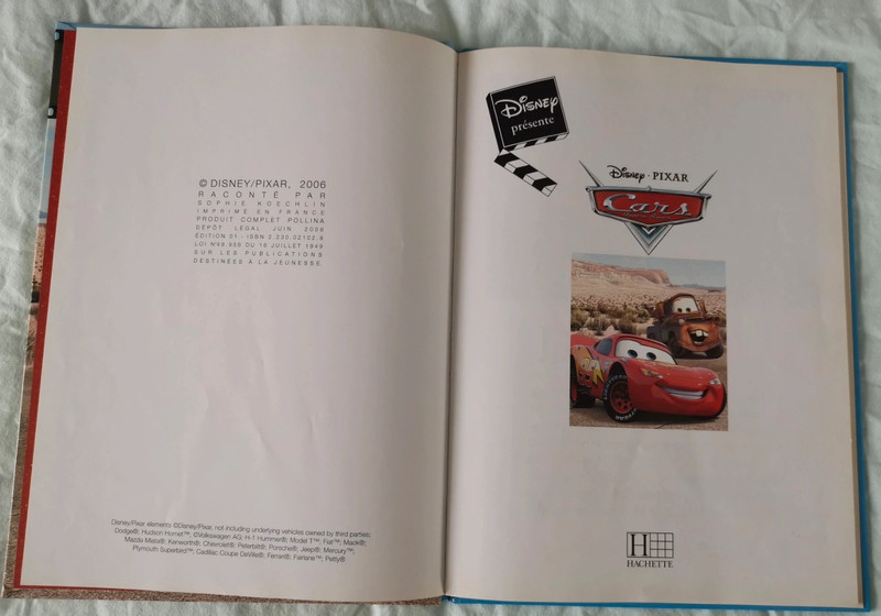 Cars 3 - Livre de Walt Disney