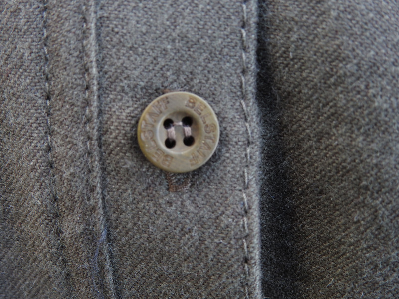 Surchemise Belstaff Heavymaster shirt jacket laine/cachemire - Kaki - Taille L 3