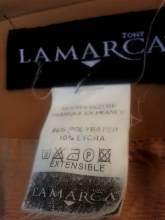 Très belle veste- blouson marron clair Tony Lamarka T42 5