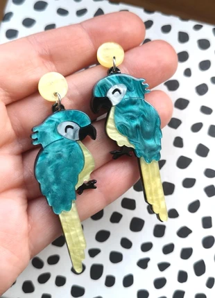Boucles d'oreilles neuves 🐦 Les perruches, brand: Birdlove, condition: New without tags, €10.00, €11.20 includes Buyer Protection