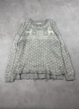 Pull vintage cozy sweater pattern rétro 80's | Gris | Taille M femme, marca: Vintage Dressing, estado: Bueno, tamaño: M / 38 / 10, 18,90 €, 20,55 € Protección al comprador Pro incluida