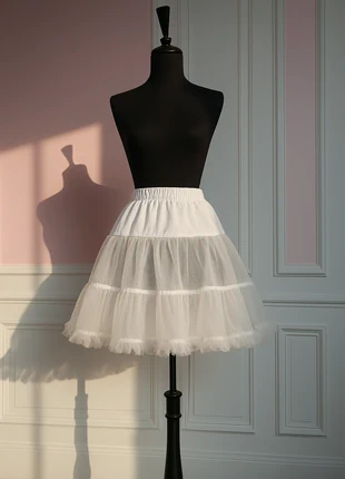 1Jupon court à volants pour filles, jupe tutu à bulles moelleuses, sous-jupe m, marque: sansnom., état: Neuf avec étiquette, taille: M / 38 / 10, 15,00 €, 16,45 € Protection acheteurs incluse