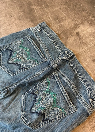 Vintage Y2K Flared Bootcut Jeans - Miss Me / True Religion / Rock Revival / Dolce & Gabbana Style, merk: Miss, staat: Heel goed, maat: S / 36 / 8, € 44,99, € 47,94 inclusief Kopersbescherming