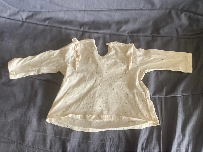 T-shirt fille Kiabi 9 mois - photo numéro 2