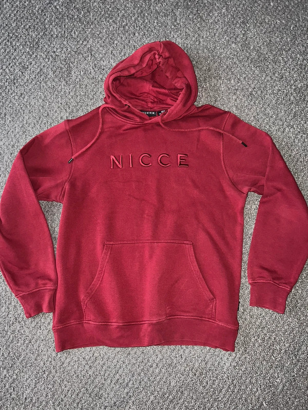 Nicce red hoodie shop