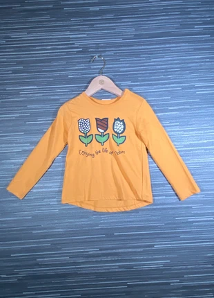 🌻 sweat leger fille manches longues moutarde – motif fleurs 3 ans, marca: Bóboli, estado: Nuevo con etiquetas, tamaño: 3 años / 98 cm, 12,00 €, 13,30 € Protección al comprador incluida