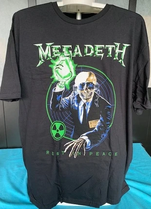 T-shirt Megadeth Vic Target RIP Anniversary – Taille XL - Neuf – Officiel Merchandising, marca: megadeth, estado: Novo sem etiquetas, tamanho: XL, €25.00, €26.95 inclui Proteção do Comprador