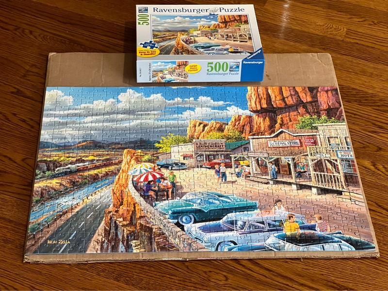 Ravensburger Scenic Overlook 500 Piece Puzzle 3