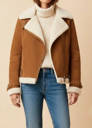 Perfecto Zara camel 🍂doublée en teddy parfaite pour l’automne, marque: Zara, état: Très bon état, taille: M / 38 / 10, 60,00 €, 63,70 € Protection acheteurs incluse