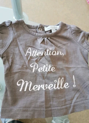 Lot t-shirts manches courtes , condition: Good, size: 1-3 months / 56 cm, €3.00, €3.85 includes Buyer Protection