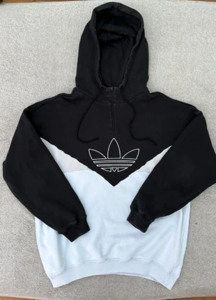 Adidas Originals Hoodie Vintage Y2K Black White Trefoil 2000s Half Zip · Talla M, brand: adidas, condizioni: Buone, taglia: M, €33.00, €35.35 include la Protezione acquisti