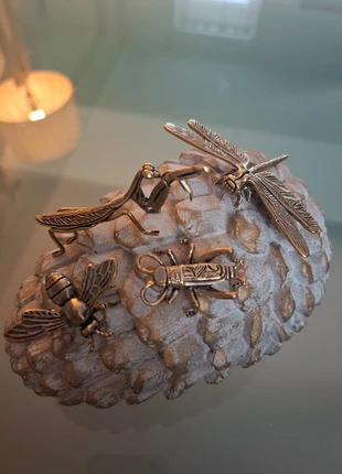 Beaux insectes en laiton antique, brand: cabinet de curiosité, condition: Very good, €17.00, €18.55 includes Buyer Protection