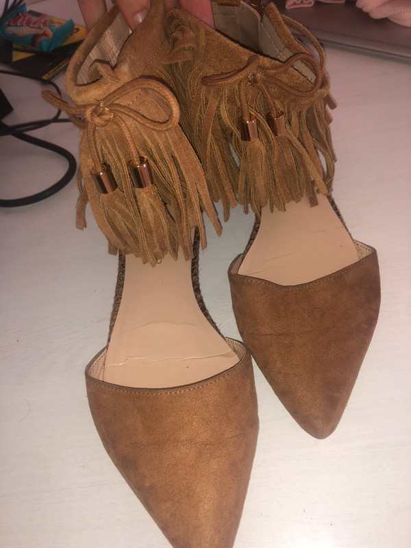 River Island Tan Suede Sandals Vinted