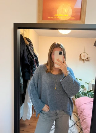 Pull col V oversize, brand: Boutique indépendante, condition: Good, size: One size, €18.00, €19.60 includes Buyer Protection