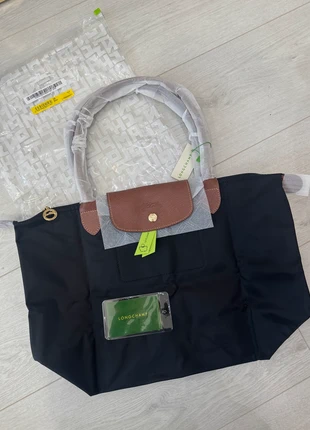 Large tote bag in black brown, brand: Longchamp, condition: New with tags, £42.99, £45.84 includes Buyer Protection