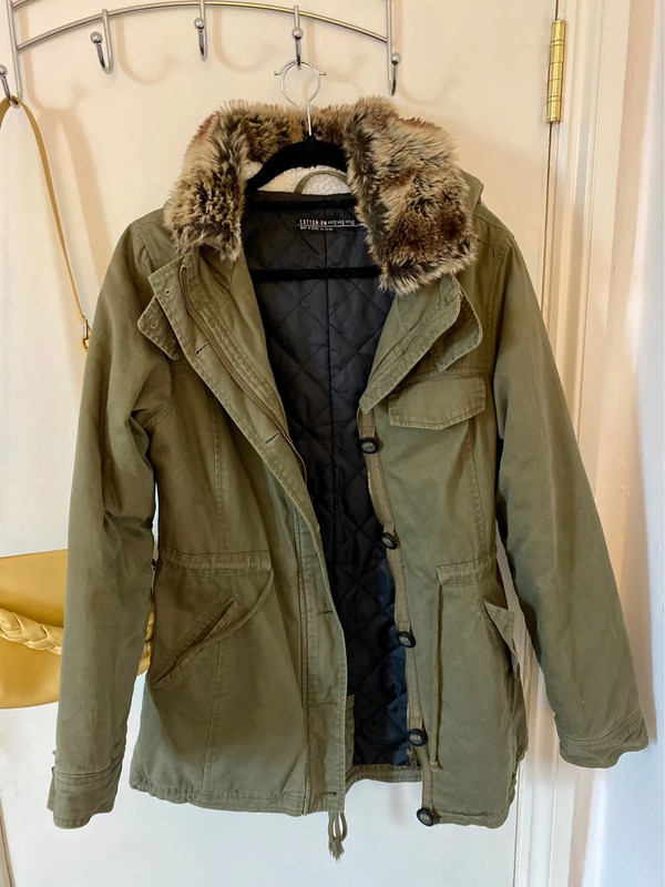 Olive Green Parka Vinted