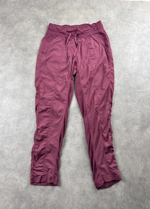Jogging large Lululemon bordeaux trackpant taille 6 femme - M 38 eu 10 uk nylon pression - ART0434, marca: Lululemon, estado: Muy bueno, tamaño: M / 38 / 10, 18,00 €, 19,60 € Protección al comprador Pro incluida