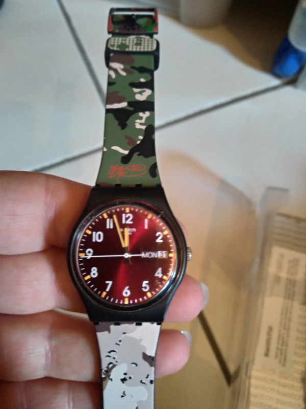 Swatch militare sale