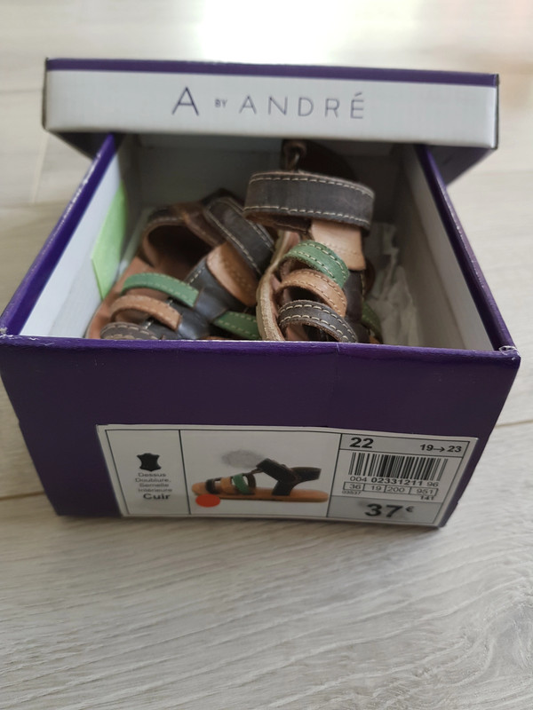 Sandales cuir André  2
