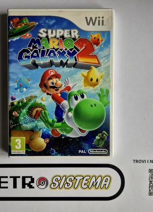 Nintendo Wii - Super Mario Galaxy 2 PAL completo Versione Italiana, état: Bon état, 15,00 €, 16,45 € Protection acheteurs (Pro) incluse