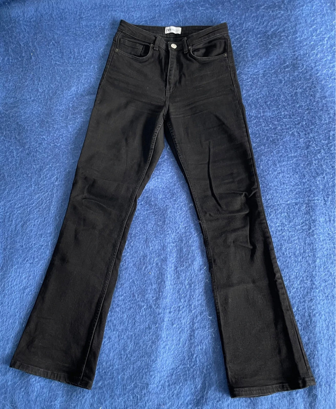 Jean bootcut noir Zara 4