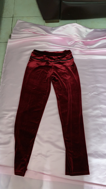 Tailleur pantalon velours bordeaux