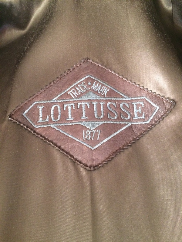 Blouson cuir taille L marque Lottusse 2