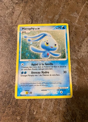 Manaphy 4/12 Holo Diamant et Perle Promo Pokemon 2008, marke: Pokémon, zustand: Gut, 2,00 €, 2,80 € beinhaltet Vinted-Käuferschutz Pro