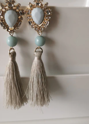 Stylish Tassel Earrings, condition: Very good, £3.00, £3.85 includes Buyer Protection