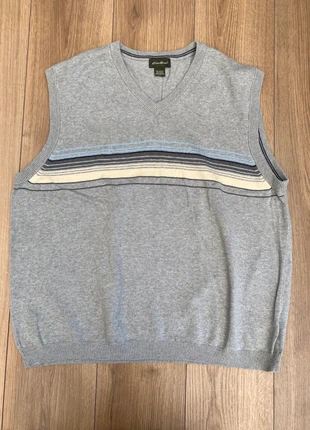 Pull col V sans manche Eddie Bauer gris taille XXL, marque: Eddie Bauer, état: Très bon état, taille: XXL, 7,00 €, 8,05 € Protection acheteurs incluse