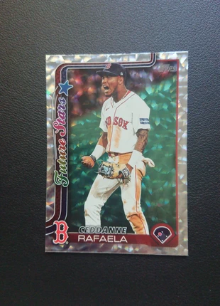 Ceddanne Rafaela Spring Training Foil Future Stars Chicago Cubs MLB Topps Series One, brand: Topps, condition: New without tags, €3.00, €3.85 includes Buyer Protection