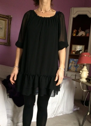 Robe en voile volant, marke: La Redoute, zustand: Sehr gut, größe: M / 38 / 10, 8,00 €, 9,10 € inklusive Vinted-Käuferschutz