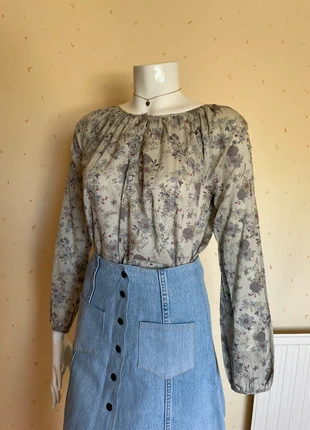 Blouse à fleurs, brand: C.F.K, condition: Very good, size: XS / 34 / 6, €15.00, €16.45 includes Buyer Protection