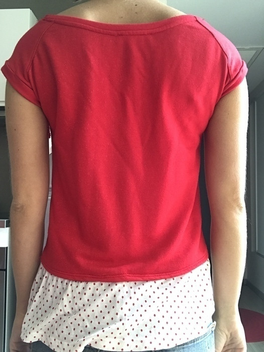 Tshirt rouge berska 2