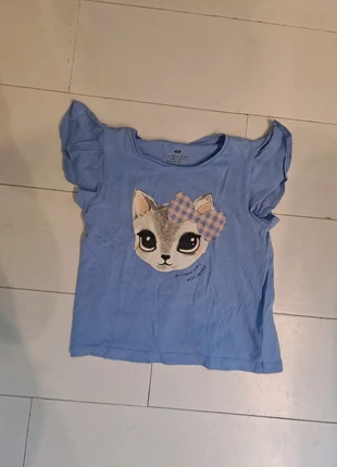 T-shirt vosje maat 98/104, merk: H&M, staat: Heel goed, maat: 3 jaar / 98 cm, € 1,00, € 1,75 inclusief Kopersbescherming