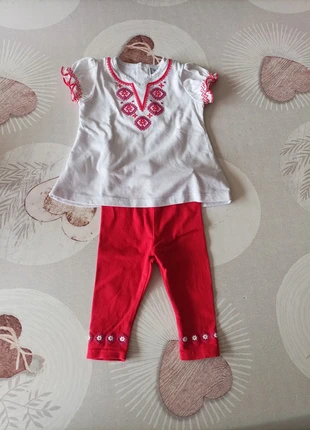 Ensemble legging et haut 3 mois, staat: Heel goed, maat: 1-3 maanden / 56 cm, € 2,00, € 2,80 inclusief Kopersbescherming