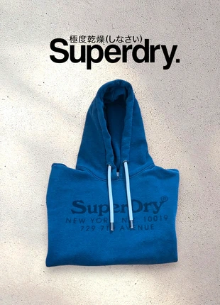 Pull a capuche superdry bleu marine, brand: Superdry, condizioni: Ottime, taglia: XXL, €27.99, €30.09 include la Protezione acquisti