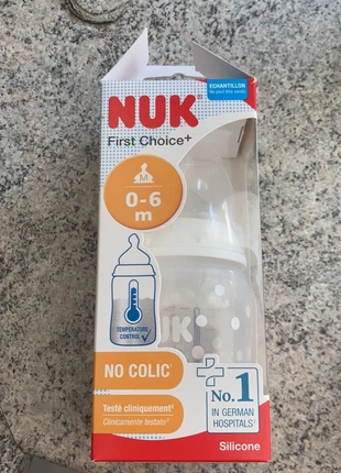Biberon nuk 0-6 mois lavé une fois, marca: NUK, estado: Novo com etiquetas, €1.50, €2.28 inclui Proteção do Comprador