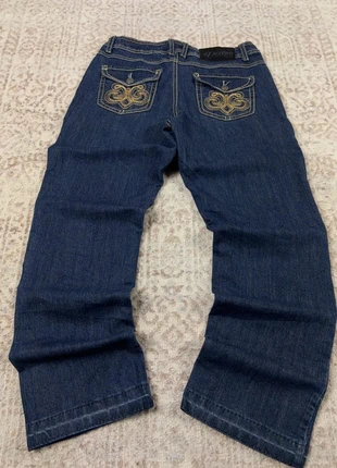 Jean Dereon Y2K Women Straight Mid Waist Vintage Femme W30 L28 Embroidered Blue Denim #K1 27T52, marque: Deréon, état: Très bon état, taille: L / 40 / 12, 16,40 €, 17,92 € Protection acheteurs incluse