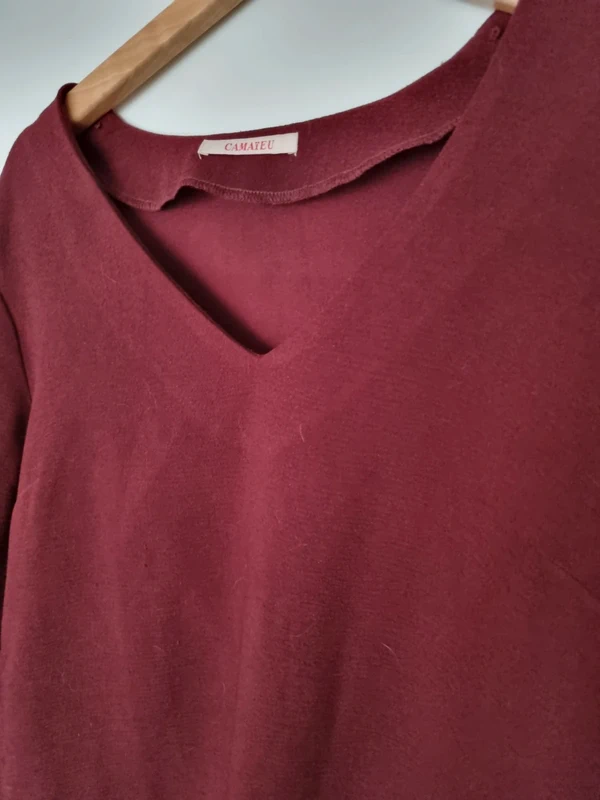 Robe rouge bordeaux - photo numéro 2