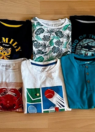 Lot de 10 tee shirt manche courte 8ans, condition: Very good, size: 8 years / 128 cm, €15.00, €16.45 includes Buyer Protection