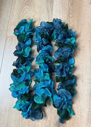 Wintersjaal blauwtinten, staat: Heel goed, € 3,00, € 3,85 inclusief Kopersbescherming