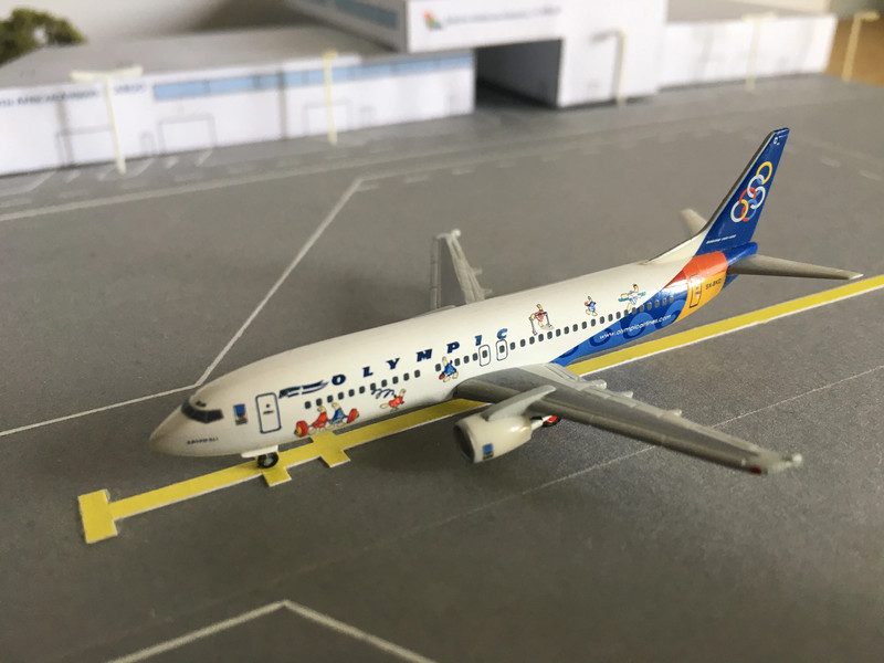 Herpa Wings 1/500 Olympic Airways B737-400 | Vinted