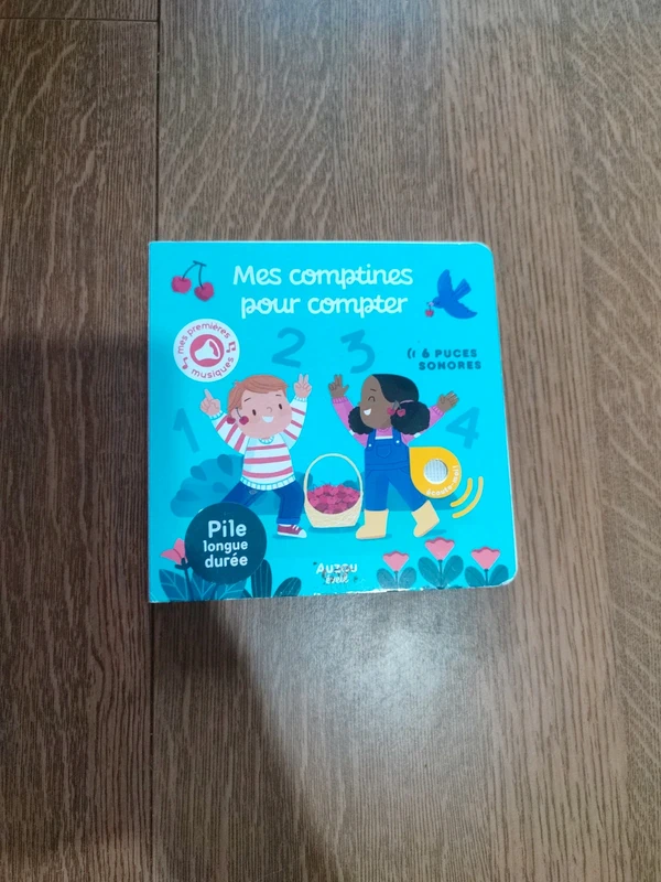 Livre mes comptines pour compter