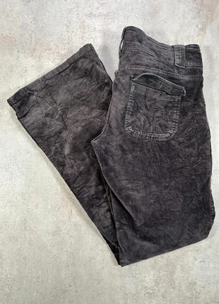 Pantalon En Velours Côtelé / Corduroy jordache noir gris texture coupe droite taille 9/10, merk: Vintage Dressing, staat: Heel goed, maat: XXL / 44 / 16, € 5,00, € 5,95 inclusief Kopersbescherming Pro