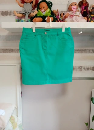 Alegre Falda vaquera, marque: Basic Style, état: Neuf sans étiquette, taille: L / 40 / 12, 5,00 €, 5,95 € Protection acheteurs incluse