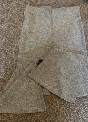 Glitter flared trousers, brand: H&M, condition: Very good, size: M / UK 12-14, £2.00, £2.80 includes Buyer Protection