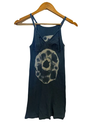Vintage Fitted short dress tie-dye pattern, marca: Vintage Dressing, estado: Muy bueno, tamaño: S / 36 / 8, 15,00 €, 16,45 € Protección al comprador incluida