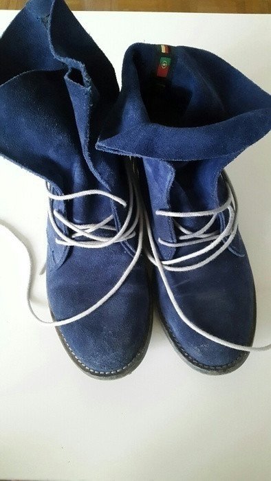 Boots bleues Liberto 1